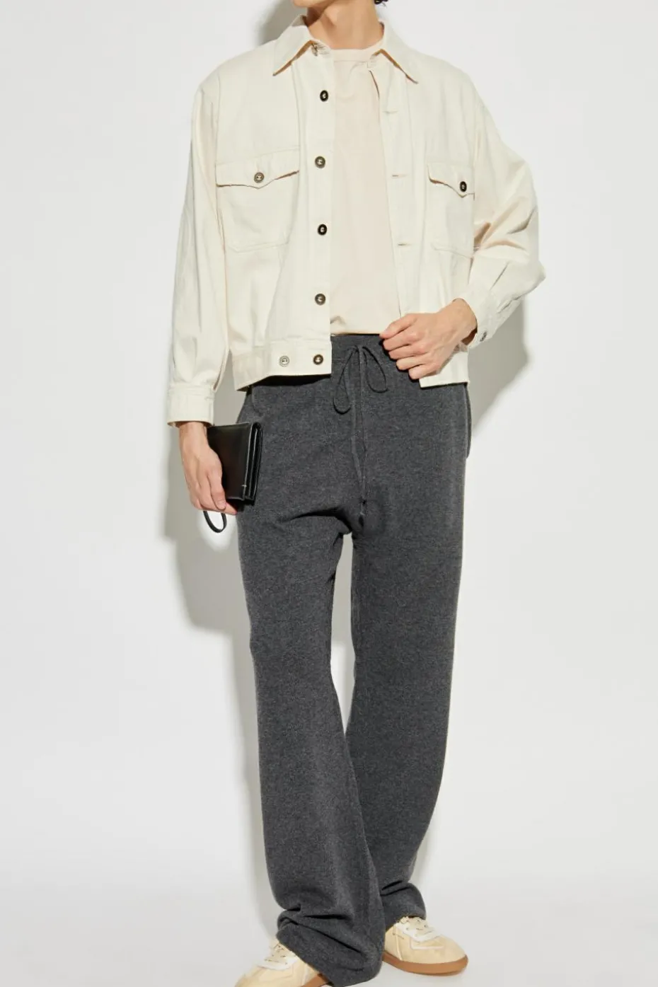 Maison Margiela GREY Wool pants