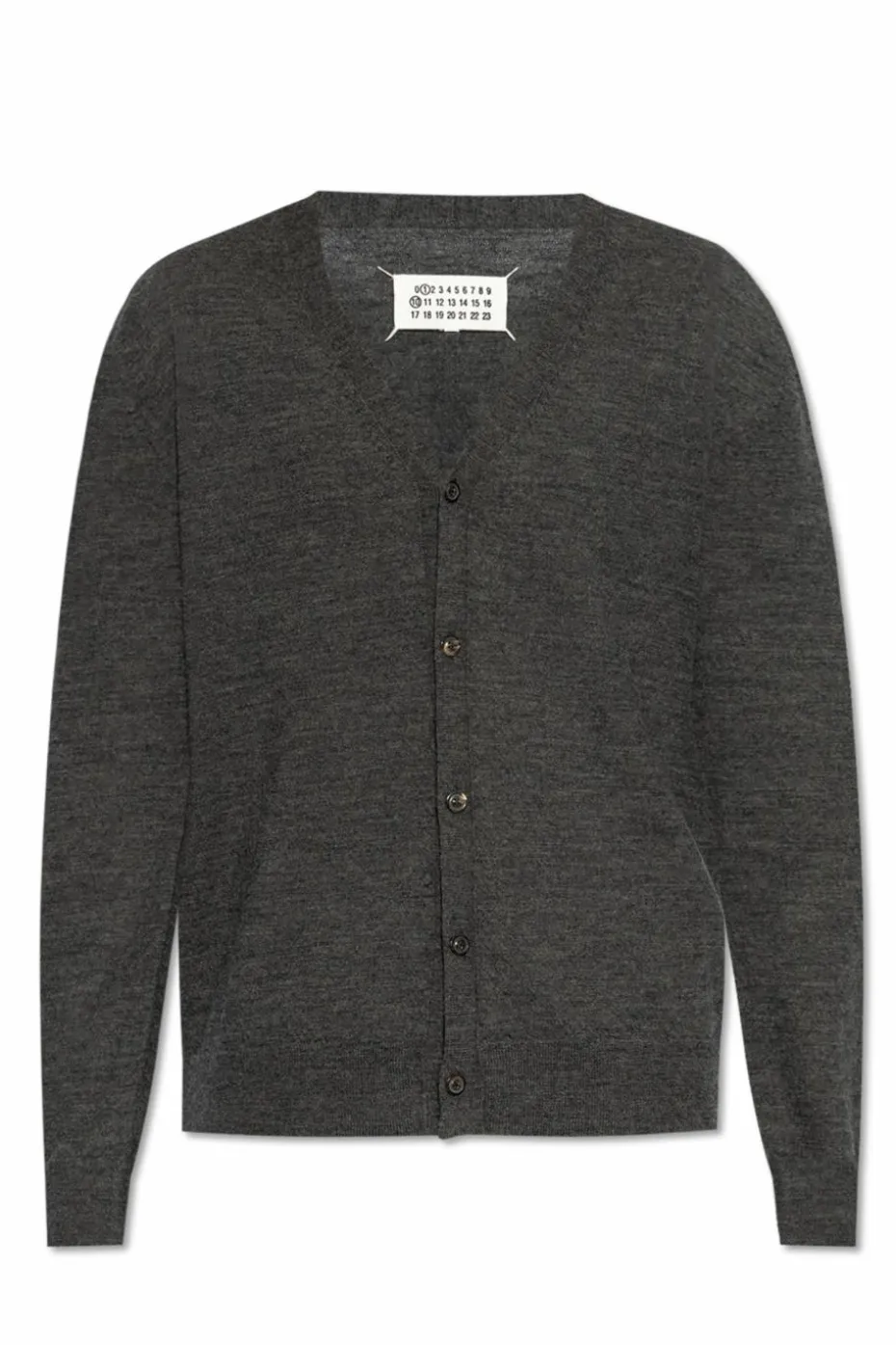 Maison Margiela GREY Wool cardigan
