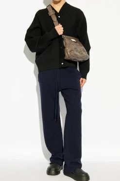 Maison Margiela NAVY BLUE Wool trousers