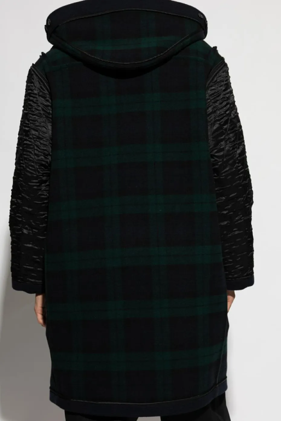 Maison Margiela NAVY BLUE Double-sided wool coat
