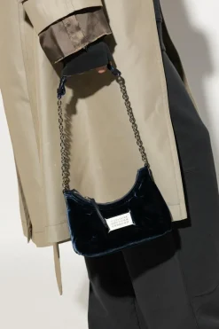 Maison Margiela NAVY BLUE Shoulder bag Glam Slam Micro