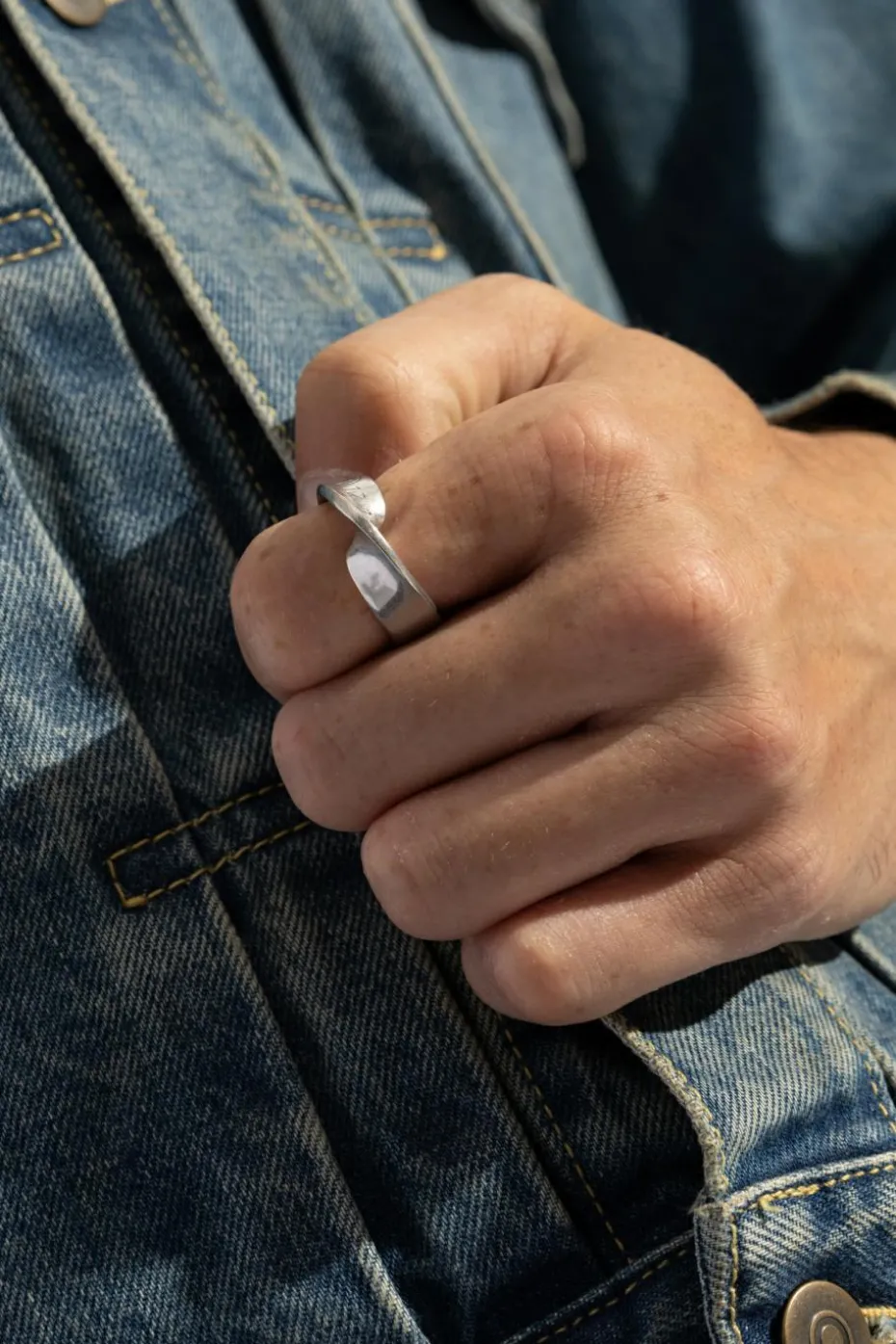 Maison Margiela SILVER Brass ring