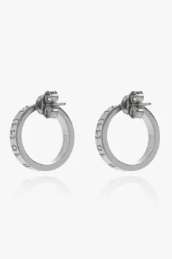Maison Margiela SILVER Earrings with logo