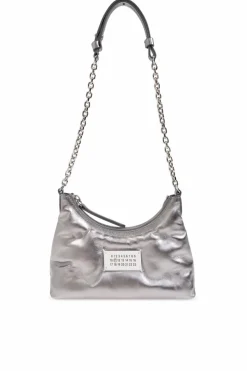 Maison Margiela SILVER Shoulder bag Glam Slam Micro