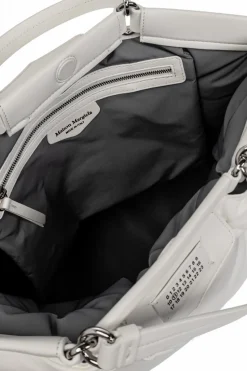 Maison Margiela WHITE ‘Glam Slam Shopper Large’ shopper bag