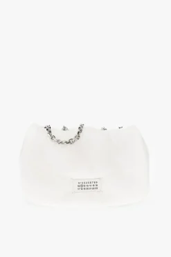 Maison Margiela WHITE ‘Glam Slam Medium’ shoulder bag
