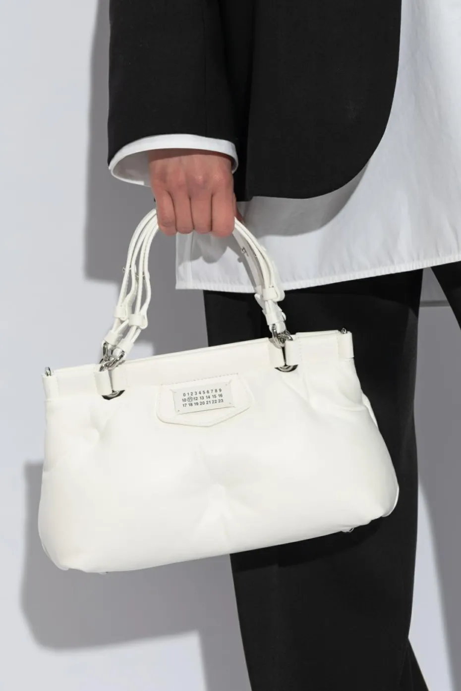Maison Margiela WHITE ‘Glam Slam Small’ Handbag