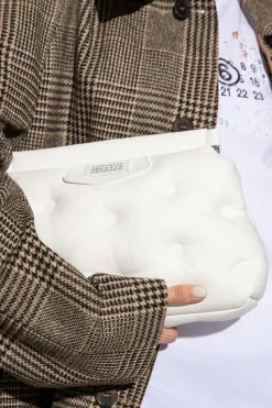 Maison Margiela WHITE ‘Glam Slam’ shoulder bag