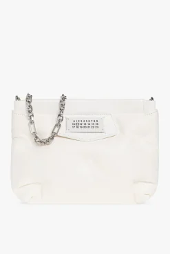 Maison Margiela WHITE ‘Glam Slam’ shoulder bag