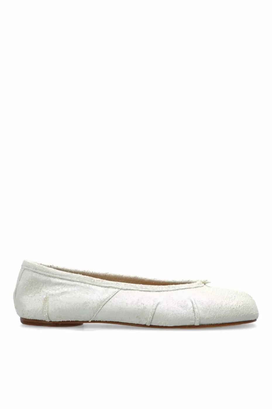 Maison Margiela WHITE tabi cut-out ballerinas