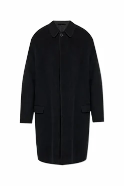 MARANT BLACK Coat `Kirk`