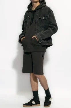 MARANT BLACK ‘Mahelo’ shorts