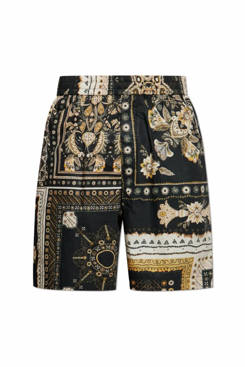 MARANT BLACK Patterned shorts 'Gregorian'