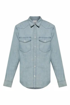 MARANT BLUE Denim shirt "Vasco"