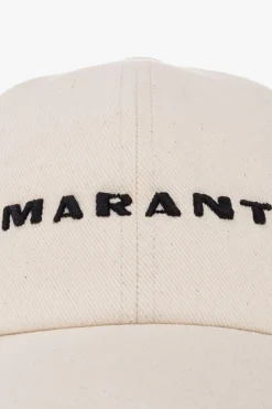 MARANT cream ‘Tyron’ baseball cap