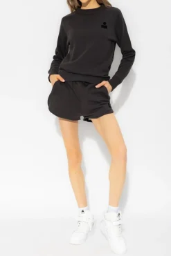 Marant Etoile BLACK ‘Milla’ sweatshirt