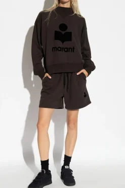 Marant Etoile BLACK ‘Moby’ sweatshirt