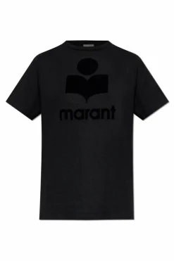 Marant Etoile BLACK T-shirt `Zewel`