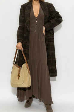 Marant Etoile BROWN Lexana coat