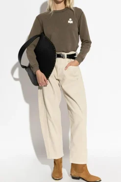 Marant Etoile BROWN Maurine sweatshirt