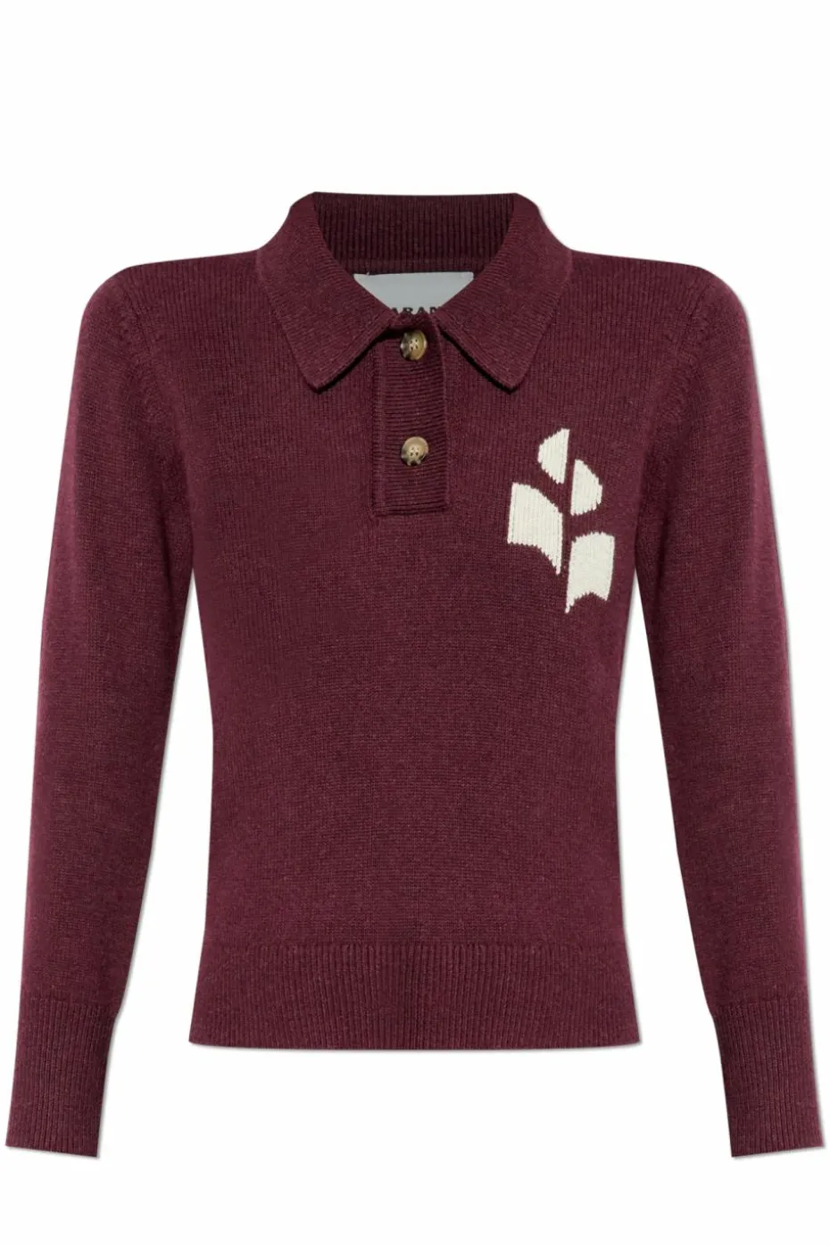 Marant Etoile BURGUNDY Polo "Nola"