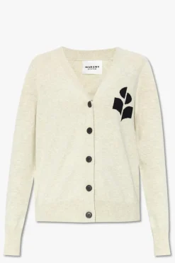 Marant Etoile cream ‘Karin’ cardigan