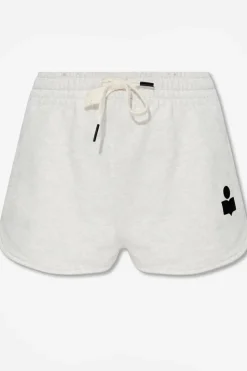 Marant Etoile cream ‘Mifa’ shorts