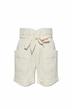 Marant Etoile cream Shorts ‘Sereni’