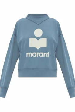 Marant Etoile light blue Sweatshirt "Moby"