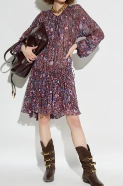 Marant Etoile PURPLE Dress `Bess`