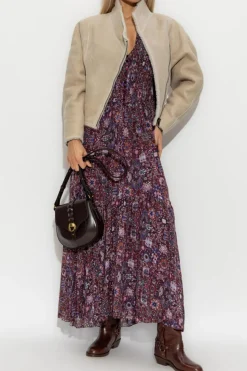 Marant Etoile PURPLE Dress `Briane`
