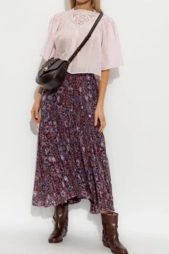 Marant Etoile PURPLE Skirt "Brigitte"