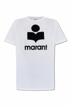 Marant Etoile WHITE T-shirt "Zewel"