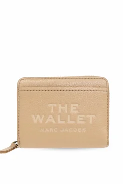 Marc Jacobs beige Leather wallet
