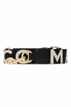 Marc Jacobs BLACK Bag strap with logo