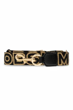Marc Jacobs BLACK Bag strap with logo