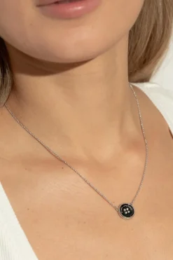 Marc Jacobs BLACK Brass necklace