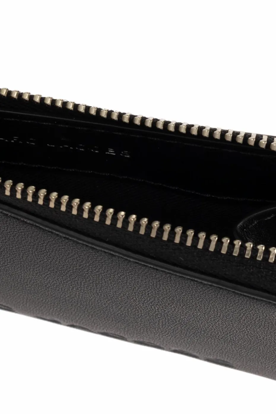 Marc Jacobs BLACK Leather case with keychain