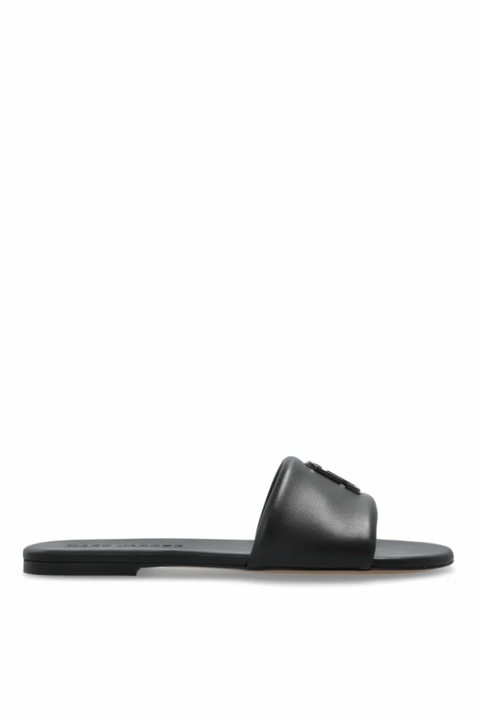 Marc Jacobs BLACK Leather slides