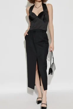 Marc Jacobs BLACK Neck top