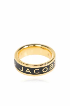 Marc Jacobs BLACK Ring with logo