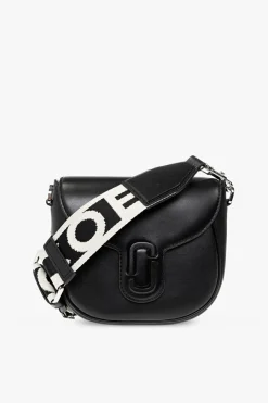Marc Jacobs BLACK ‘The J Marc Small’ quilted shoulder bag