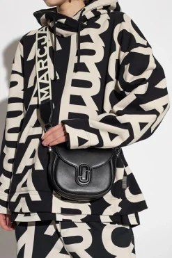 Marc Jacobs BLACK ‘The J Marc Small’ quilted shoulder bag
