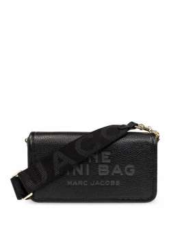 Marc Jacobs BLACK ‘The Mini Bag’ leather shoulder bag