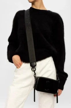 Marc Jacobs BLACK ‘The Snapshot Small’ shoulder bag