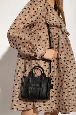 Marc Jacobs BLACK ‘The Tote Micro’ shoulder bag