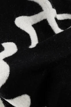 Marc Jacobs BLACK Wool scarf