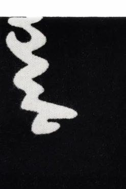 Marc Jacobs BLACK Wool scarf