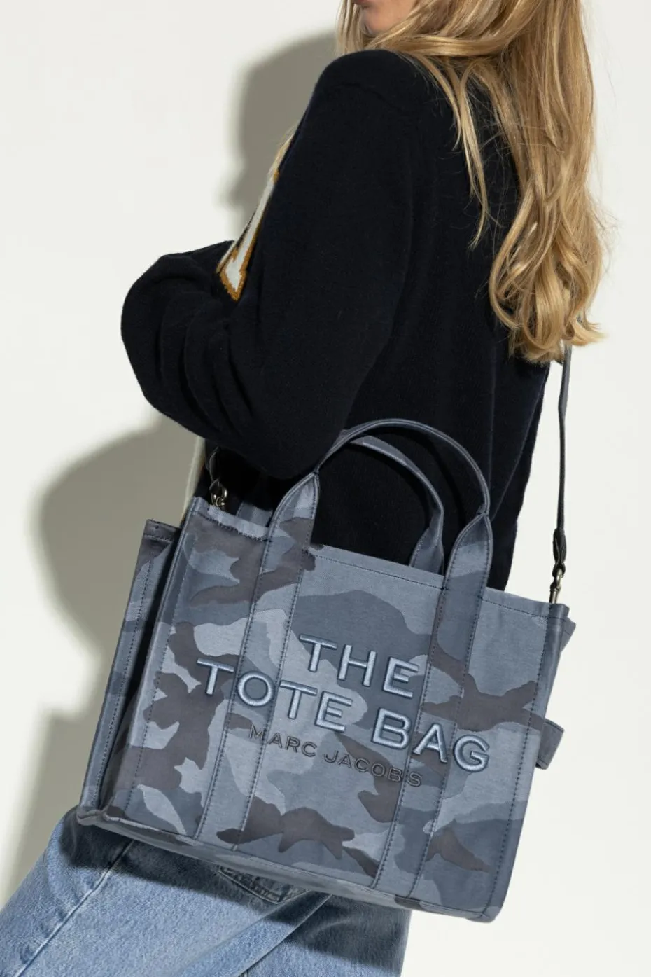 Marc Jacobs BLUE 'Medium Tote' shopper bag