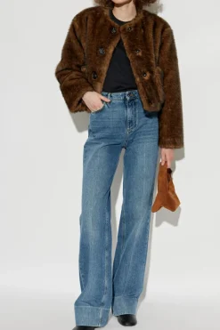 Marc Jacobs BROWN Faux fur